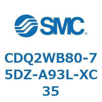 薄形シリンダ CDQ2WB80 SMC