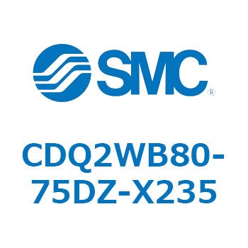 薄形シリンダ CDQ2WB80 SMC