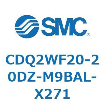 薄形シリンダ CDQ2WF20 SMC