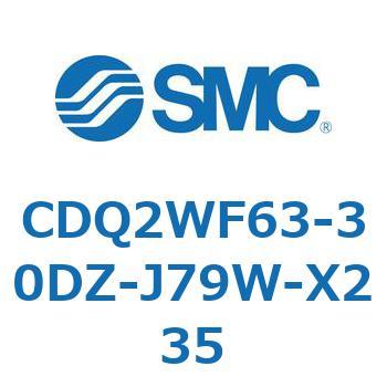 薄形シリンダ CDQ2WF63 SMC