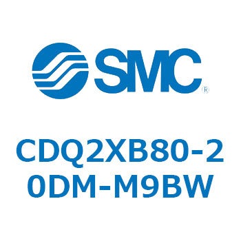 薄形シリンダ CDQ2XB80 SMC