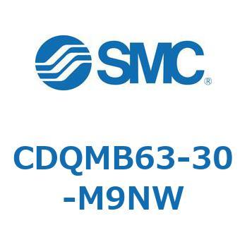 薄形シリンダ/ガイドロッド形 CDQMB63 SMC