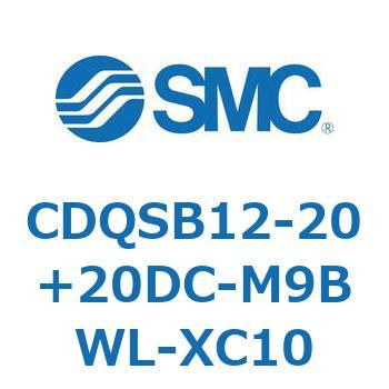 薄形シリンダ/コンパクトタイプ CDQSB12-2 SMC