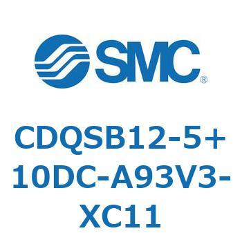薄形シリンダ/コンパクトタイプ CDQSB12-5 SMC