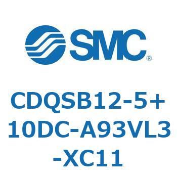 薄形シリンダ/コンパクトタイプ CDQSB12-5 SMC