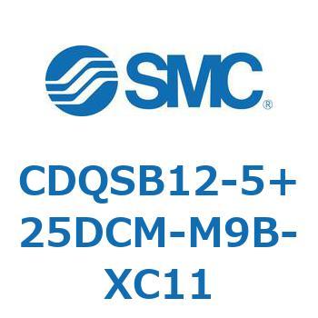 薄形シリンダ/コンパクトタイプ CDQSB12-5 SMC