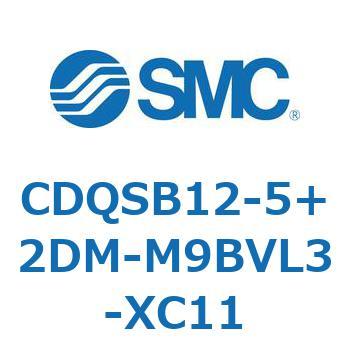 薄形シリンダ/コンパクトタイプ CDQSB12-5 SMC