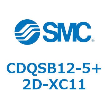 薄形シリンダ/コンパクトタイプ CDQSB12-5 SMC
