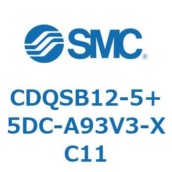 薄形シリンダ/コンパクトタイプ CDQSB12-5 SMC