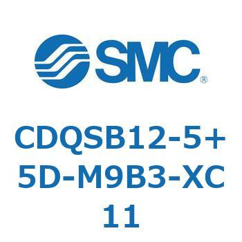 薄形シリンダ/コンパクトタイプ CDQSB12-5 SMC