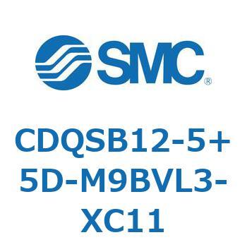 薄形シリンダ/コンパクトタイプ CDQSB12-5 SMC