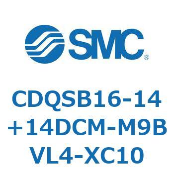 薄形シリンダ/コンパクトタイプ CDQSB16-1 SMC