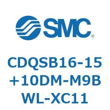 薄形シリンダ/コンパクトタイプ CDQSB16-1 SMC