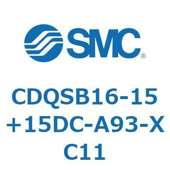 薄形シリンダ/コンパクトタイプ CDQSB16-1 SMC
