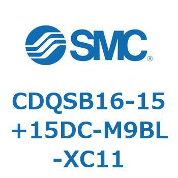 薄形シリンダ/コンパクトタイプ CDQSB16-1 SMC