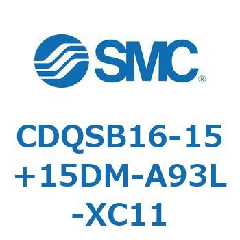 薄形シリンダ/コンパクトタイプ CDQSB16-1 SMC