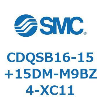 薄形シリンダ/コンパクトタイプ CDQSB16-1 SMC
