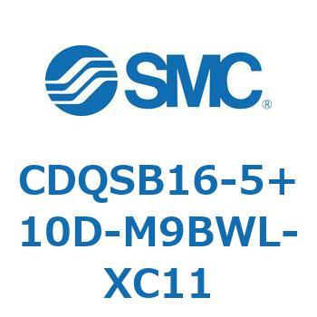 薄形シリンダ/コンパクトタイプ CDQSB16-5 SMC