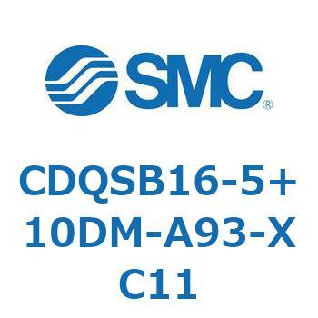 薄形シリンダ/コンパクトタイプ CDQSB16-5 SMC