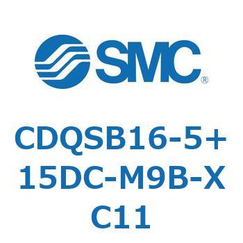 薄形シリンダ/コンパクトタイプ CDQSB16-5 SMC