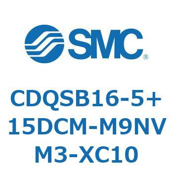 薄形シリンダ/コンパクトタイプ CDQSB16-5 SMC