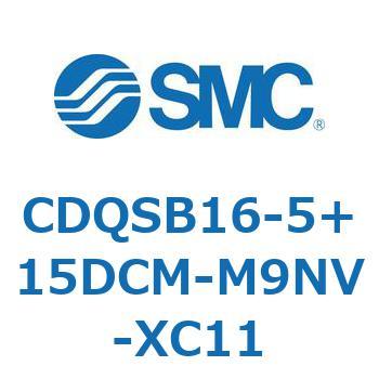 薄形シリンダ/コンパクトタイプ CDQSB16-5 SMC