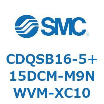 薄形シリンダ/コンパクトタイプ CDQSB16-5 SMC
