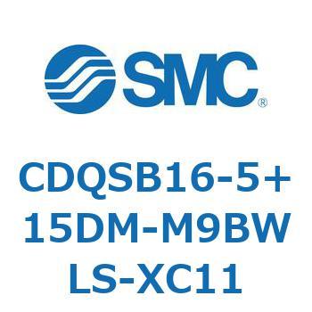 薄形シリンダ/コンパクトタイプ CDQSB16-5 SMC