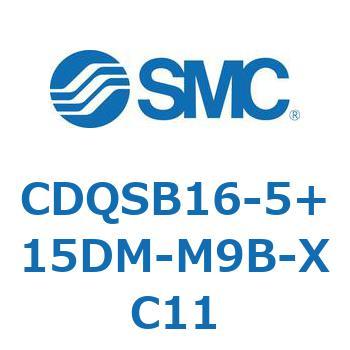 薄形シリンダ/コンパクトタイプ CDQSB16-5 SMC