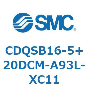 薄形シリンダ/コンパクトタイプ CDQSB16-5 SMC