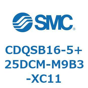 薄形シリンダ/コンパクトタイプ CDQSB16-5 SMC