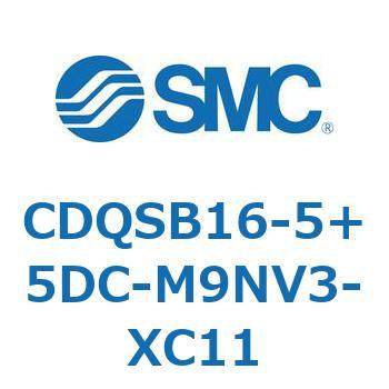 薄形シリンダ/コンパクトタイプ CDQSB16-5 SMC