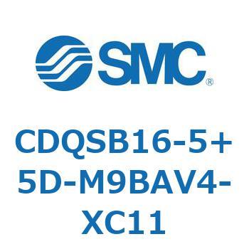 薄形シリンダ/コンパクトタイプ CDQSB16-5 SMC