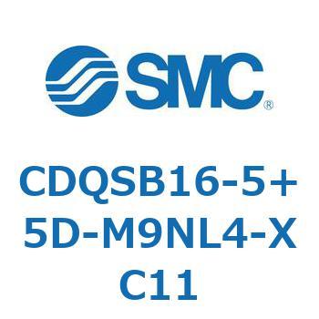 薄形シリンダ/コンパクトタイプ CDQSB16-5 SMC