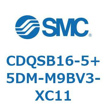 薄形シリンダ/コンパクトタイプ CDQSB16-5 SMC