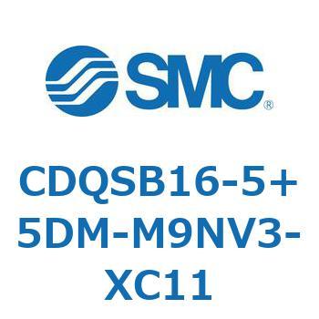 薄形シリンダ/コンパクトタイプ CDQSB16-5 SMC