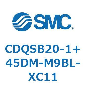 薄形シリンダ/コンパクトタイプ CDQSB20-1 - SMC