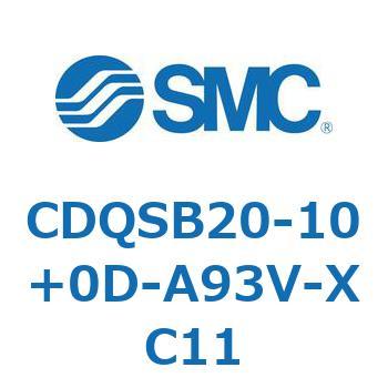 薄形シリンダ/コンパクトタイプ CDQSB20-1 - SMC