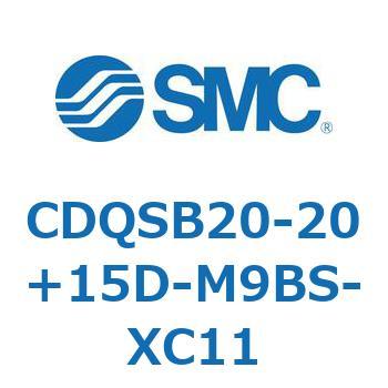 薄形シリンダ/コンパクトタイプ CDQSB20-2 SMC