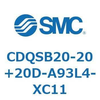 薄形シリンダ/コンパクトタイプ CDQSB20-2 SMC