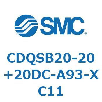 薄形シリンダ/コンパクトタイプ CDQSB20-2 SMC