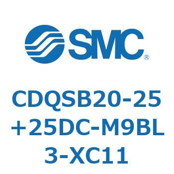薄形シリンダ/コンパクトタイプ CDQSB20-2 SMC