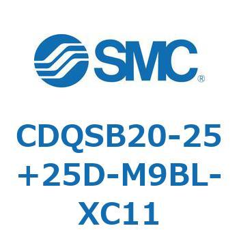 薄形シリンダ/コンパクトタイプ CDQSB20-2 SMC