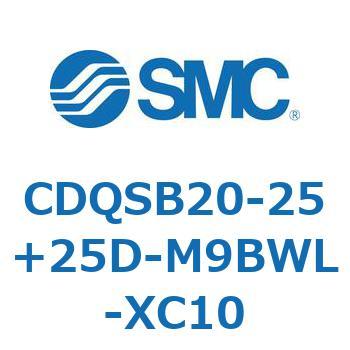 薄形シリンダ/コンパクトタイプ CDQSB20-2 SMC