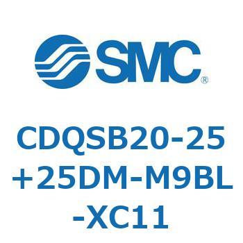 薄形シリンダ/コンパクトタイプ CDQSB20-2 SMC