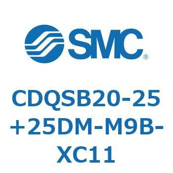 薄形シリンダ/コンパクトタイプ CDQSB20-2 SMC