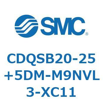 薄形シリンダ/コンパクトタイプ CDQSB20-2 SMC