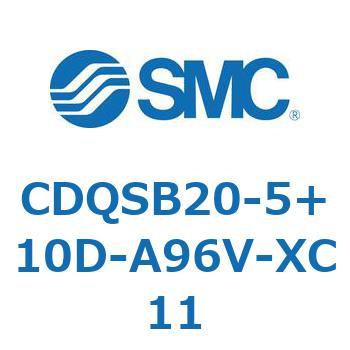 薄形シリンダ/コンパクトタイプ CDQSB20-5 SMC