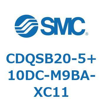 薄形シリンダ/コンパクトタイプ CDQSB20-5 SMC