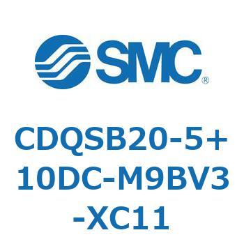 薄形シリンダ/コンパクトタイプ CDQSB20-5 SMC